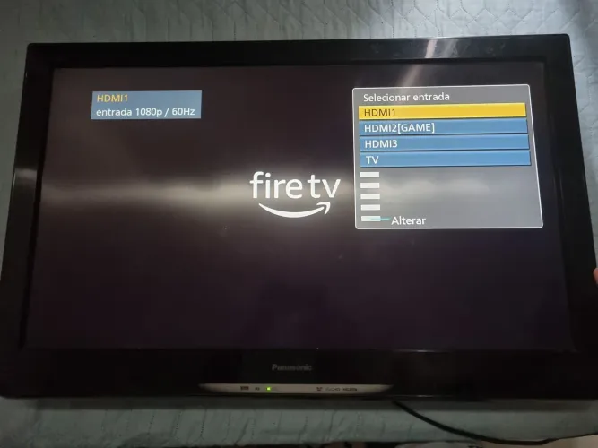 Tv 32" polegadas Panasonic com Fire Tv Alexa Smart 1080P Full HD