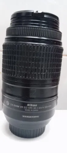 Lente nikon AF-S 55-300mm DX. 