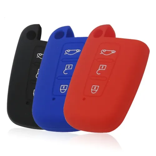 1 Capa de Chave para Carros Kia Soul Cerato Sportage Picanto - 3 Botão