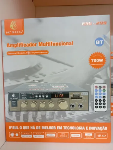 Mini Amplificador 700w multifuncional