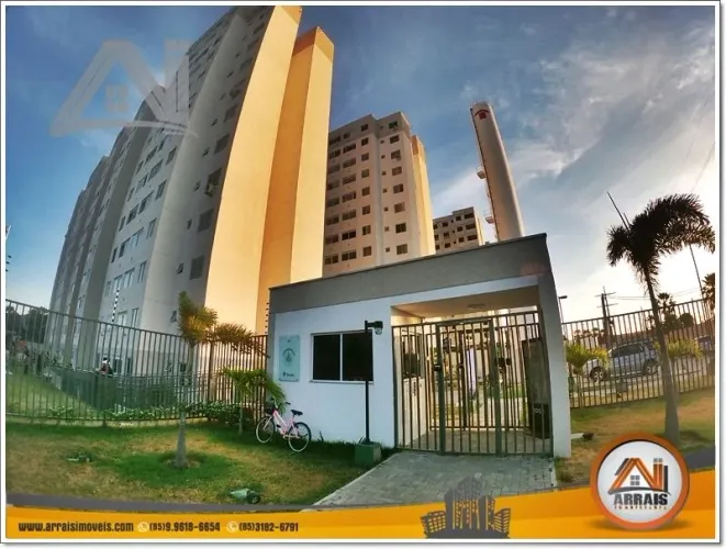 Apartamento com 2 dormitórios para alugar, 48 m² - Fortaleza/CE