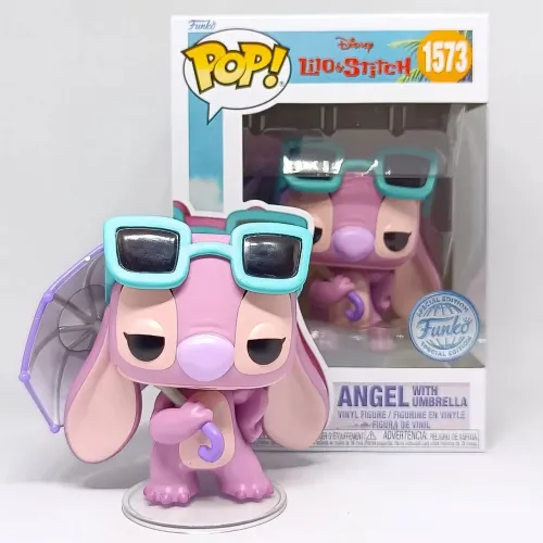 Funko Pop Angel com Guarda-Chuva Lilo & Stitch #1573