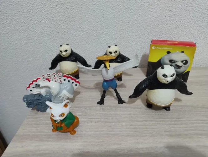 Lote Kung Fu Panda McDonald's