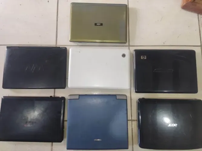 lote notebook defeituosos sucata