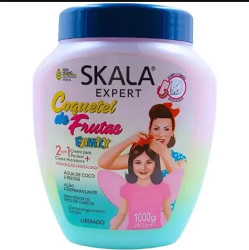 Creme de Tratamento Para Cabelos Coquetel Skala 1kg