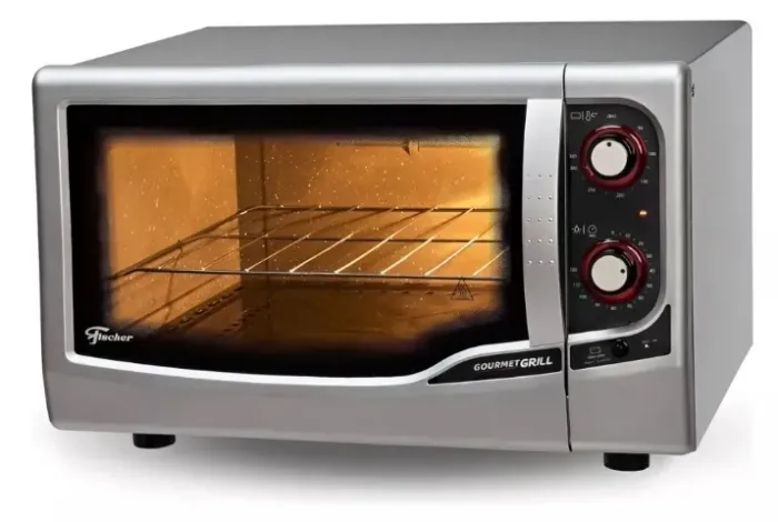 Forno de bancada elétrico Fischer Gourmet 44L prateado 127V