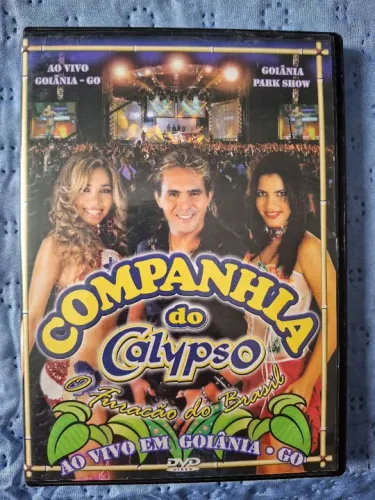 DVD Companhia do Calypso em Goiânia vol 2 Original 