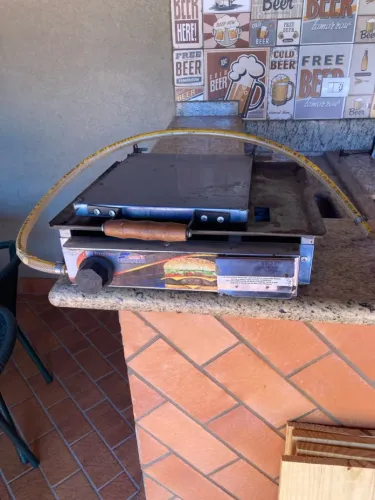 Chapa de hambúrguer