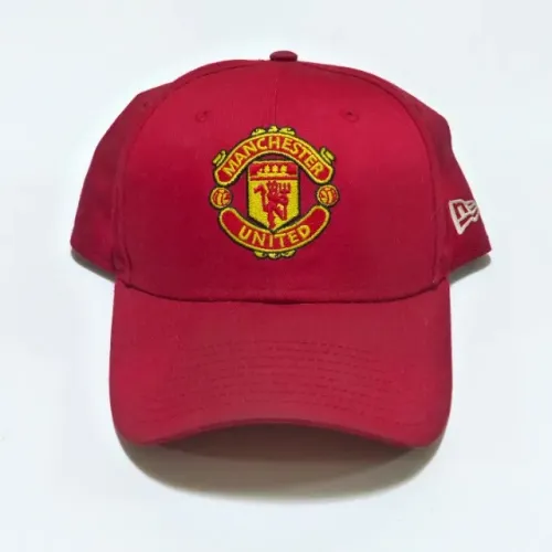 New Era x Manchester United - Boné com ajuste em velcro (Raro)