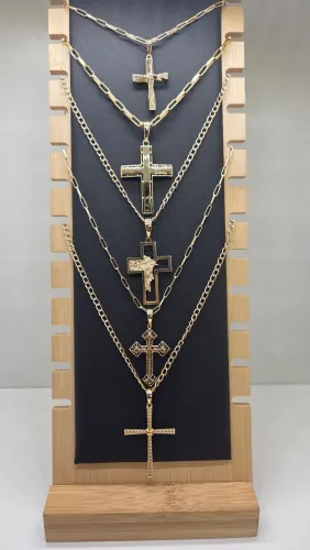 CORDÃO OURO 18K+ PINGENTE TUDO EM OURO 18K PRONTA ENTREGA