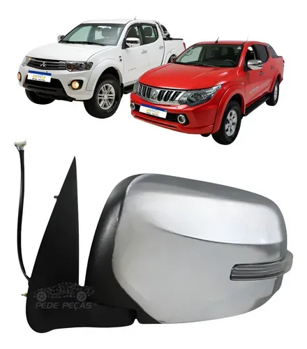 Retrovisor Le Elétrico Triton 2017 A 2020 C/pisca Retrátil Esquerdo