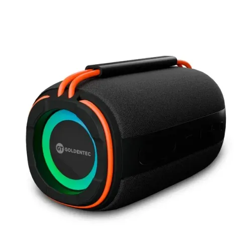 Caixa de Som Bluetooth GT Pop Lite 40W RMS Led Rgb TWS/USB/SD/BT/FM/AUX - WZetta