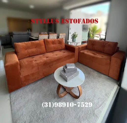 Sofá de 2 e 3 lugares  - Novo!