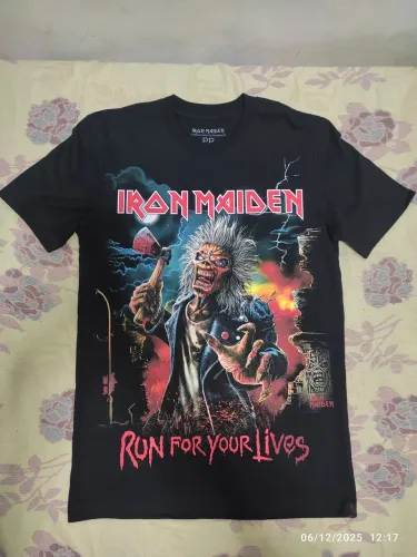 Iron Maiden - Camiseta Run For Your Lies "PP" 