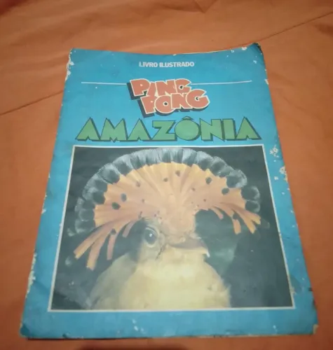 Álbum figurinha Ping Pong Amazônia
