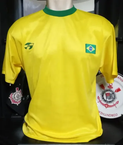Camisa Oficial Brasil Topper Anos 90 G