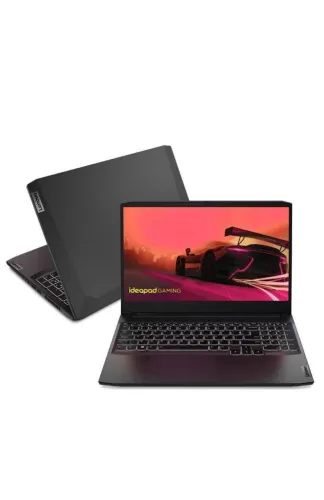 Notebook ideapad game 3 (Ryzen5 5600h, gtx1650, 16gb ram, 1,250 tb ssd)