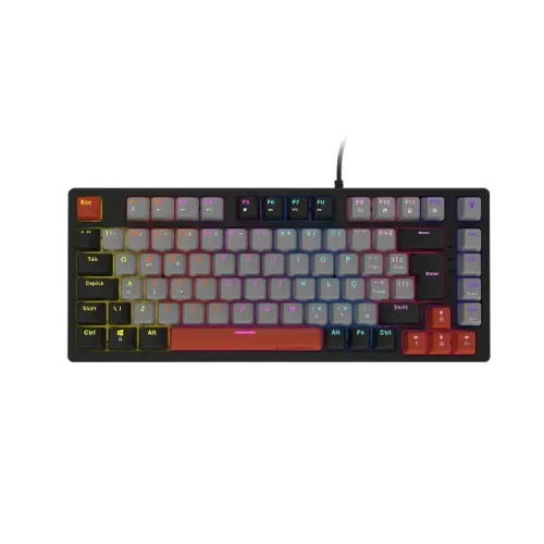 Teclado Mecanico 75% Pcyes Kirin Black Vulcan