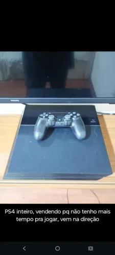 PS4 1 tera, acompanha um controle.