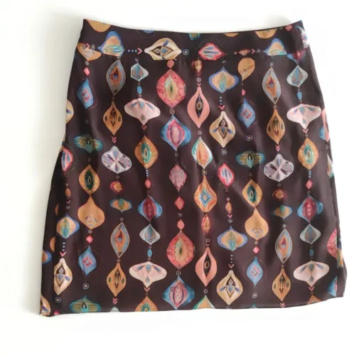 Saia de seda Richards