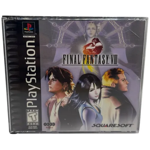 Final Fantasy VIII PS1 Original 4 Discos Near Mint
