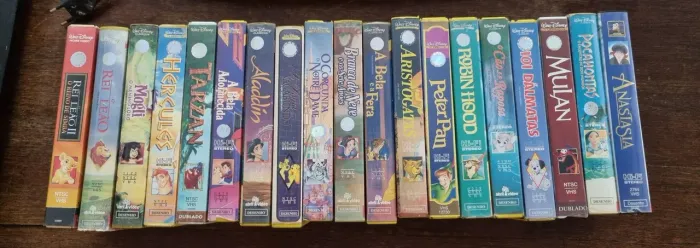 VHS Clássicos Disney 