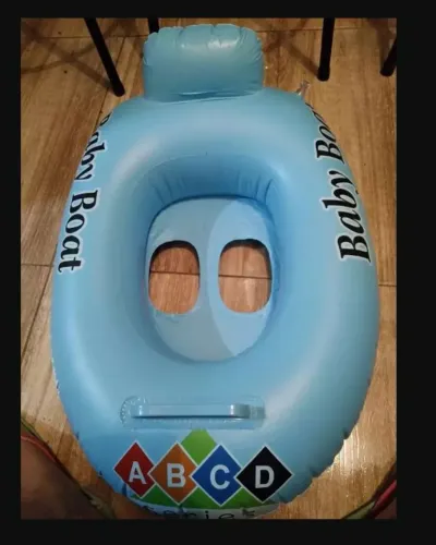 Bóia bote inflável infantil