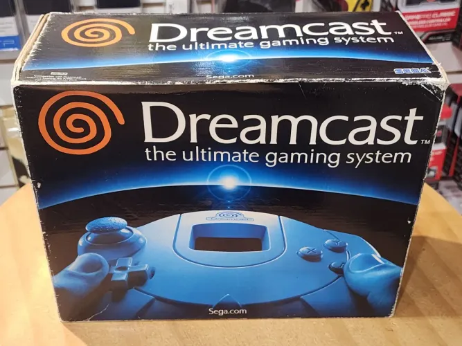 Dream Cast seminovo na caixa raridade 