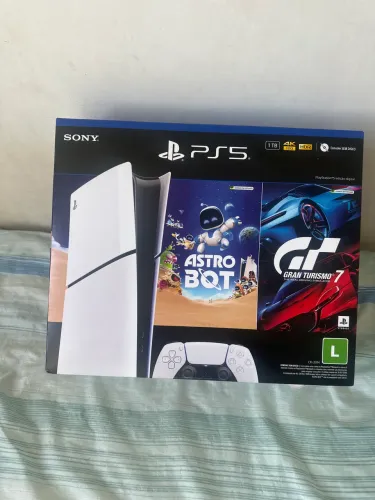Vendo PS5 lacrado 1 ano de garantia