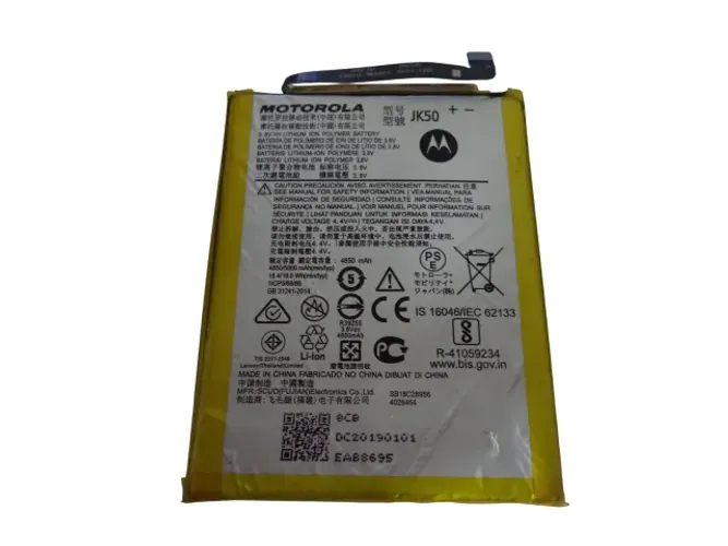 bateria original moto g7 power jk50