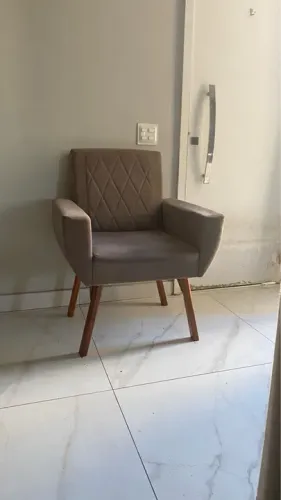 Poltrona confortável e elegante