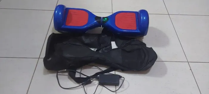 Hoverboard Skate Elétrico 6.5 Bluetooth Azul, marca Foston