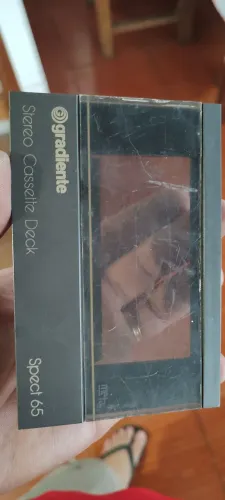 Tampa tape deck toca fita gradiente linha SPECT DS usada