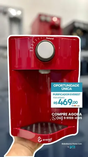 Purificador baby cereja 