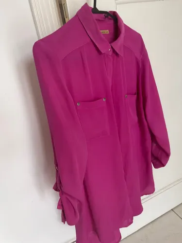 Camisa Feminina fúcsia 