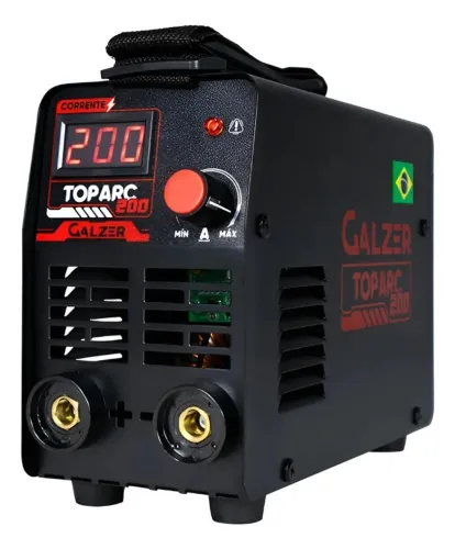 Máquina Inversora De Solda Top Arc 200a 220v Preto