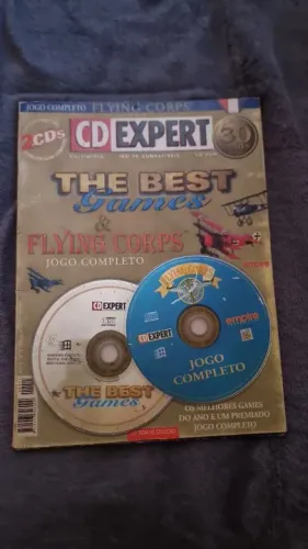 Revista Cd Expert Flying Corps + Best Games Jogos Completos