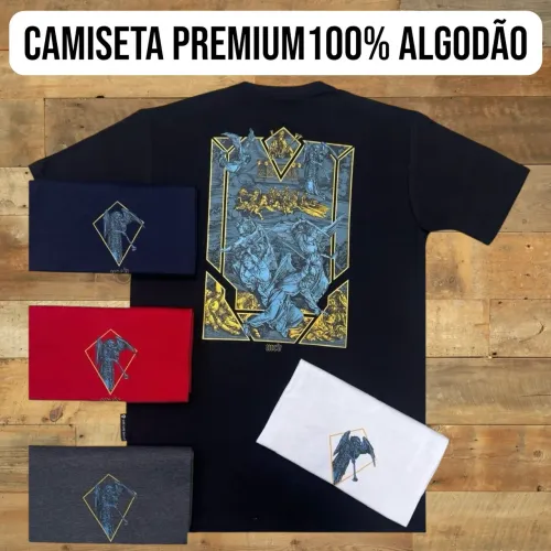 Camiseta MCD cinza escuro tamanho G - Camisa Premium de Marca em Atacado