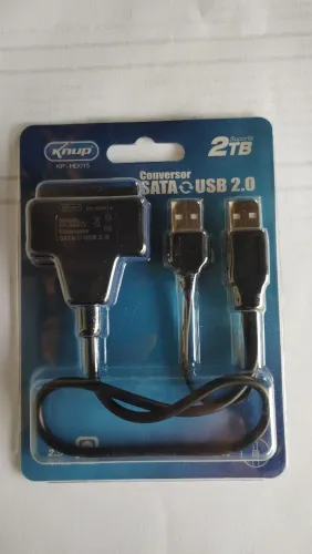 Adaptador Conversor SATA para USB 2.0