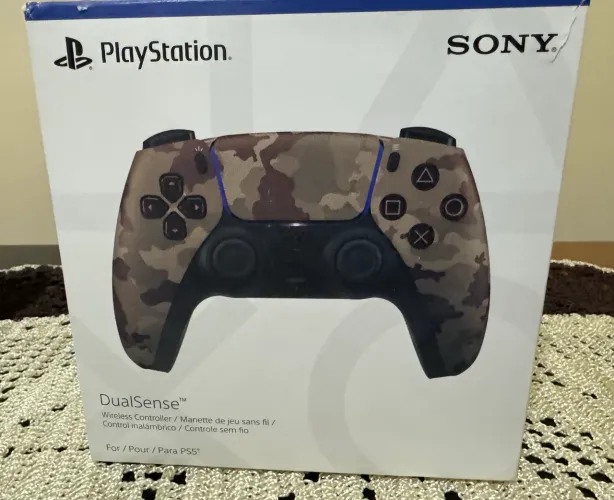 Controle PlayStation 5 Dualsense Camuflado PS5 exército 