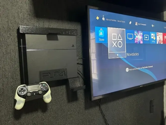 Suporte para Parede Ps4 Modelo FAT