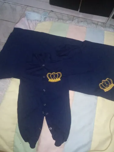 Saída de maternidade menino