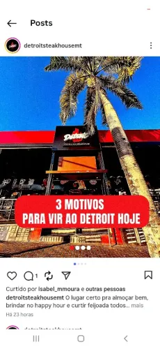 Vende-se uma franquia de restaurante Detroit em Cuiabá MT 