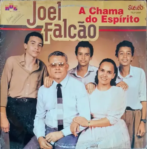 Lp Disco de Vinil Gospel Evangélico Joel Falcão - A Chama Do Espírito