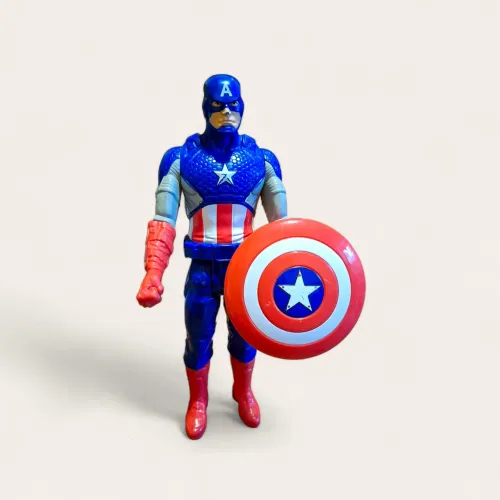 Marvel, Boneco Avengers Capitão América Olympus, Azul