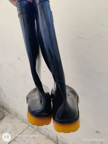Bota de chuva impermeável n. 41