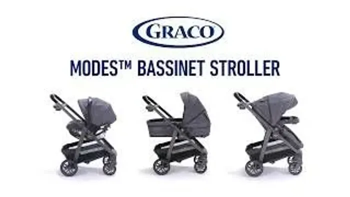 Carrinho de Bebê 4 em 1 Moisés, mini berço 