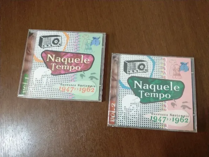 2 cd's Naquele Tempo sucessos 1947 a 1962 originais