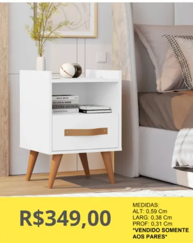 MESA DE CABECEIRA A PRONTA-ENTREGA