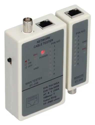 Testador de Cabo de Rede RJ45 BNC usado perfeito